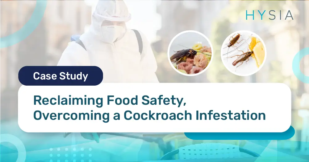 Reclaiming Food Safety from Cockroach Infestation