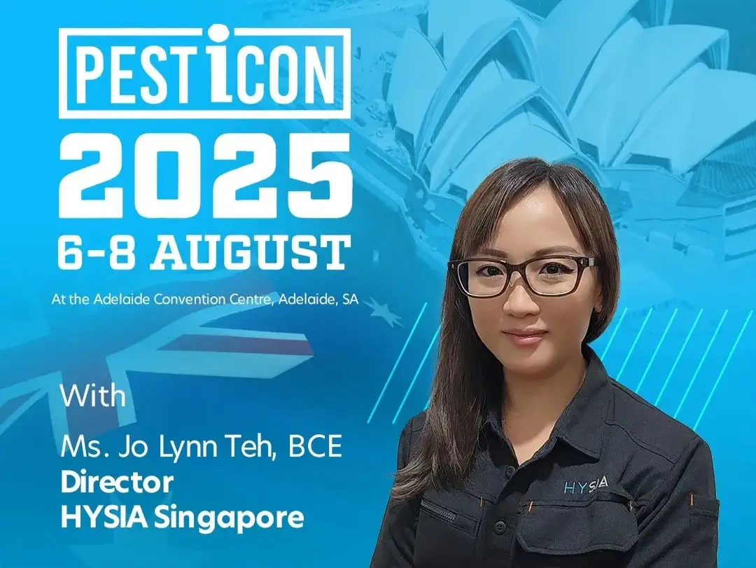 HYSIA representative Jo Lynn Teh speaking at Pesticon 2025 panel discussion