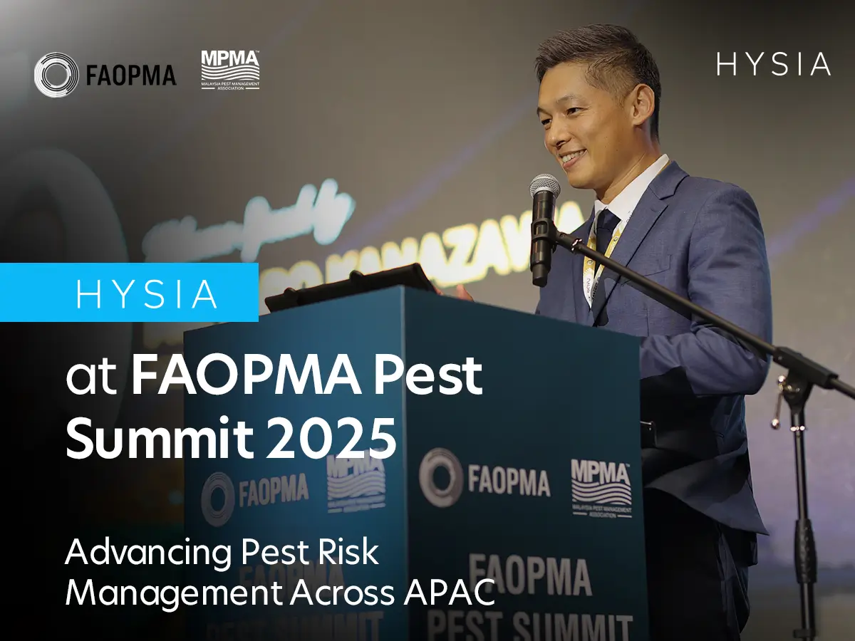 HYSIA at FAOPMA Pest Summit 2025